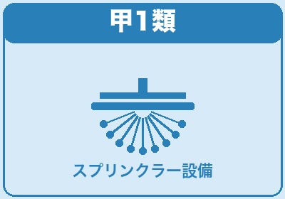 甲1類 スプリンクラー設備