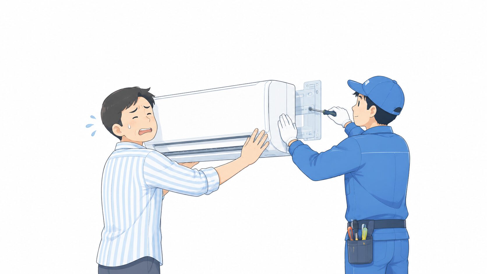 エアコン取付の失敗談